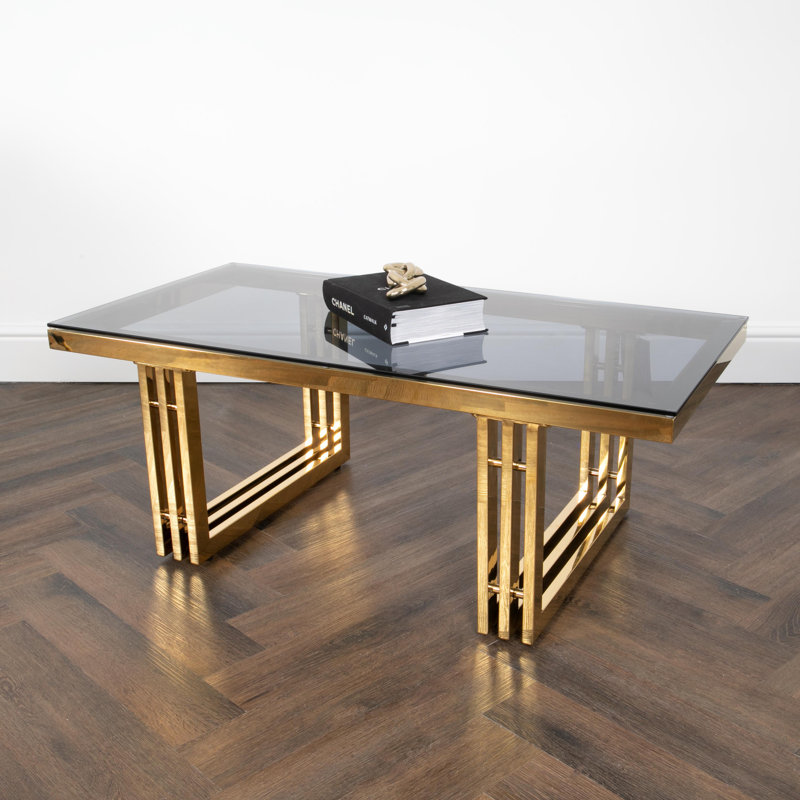 Aaysha Coffee Table, Gold