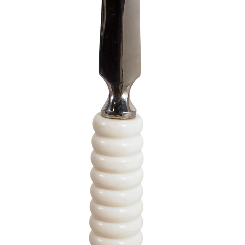 Ouvre-lettre en résine et acier inoxydable pour décor de bureau à domicile - objet décoratif pour accessoire de bureau ou décoration de salon
