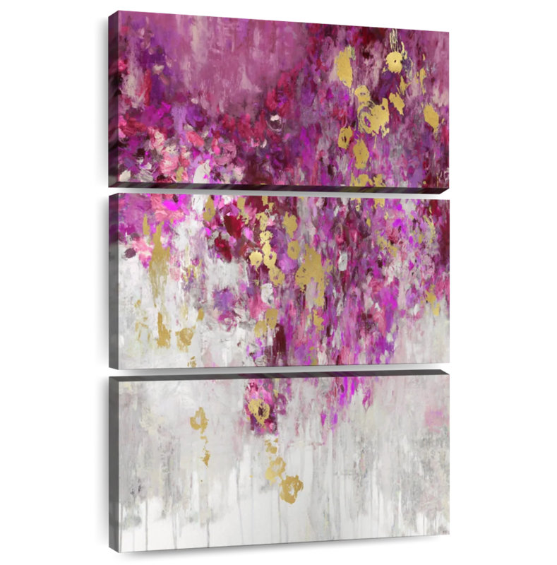 Avery Cascade Magenta, 45" H x 28" W