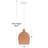 Javaeh Ceramic Bell-Shaped Pendant Light-582471410-582471409