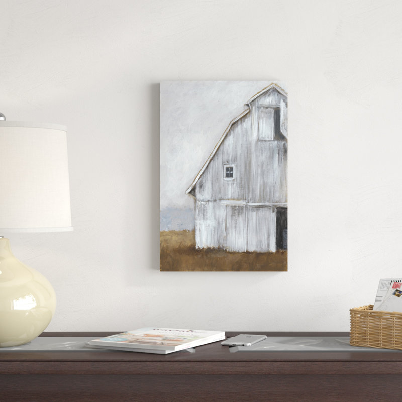 «Abandonné grange II» par Ethan Harper - reproduction d'art sur toile, H 18 po x l 12 po, Unframed, Non
