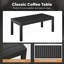 Table basse d'extérieur en aluminium toutes saisons