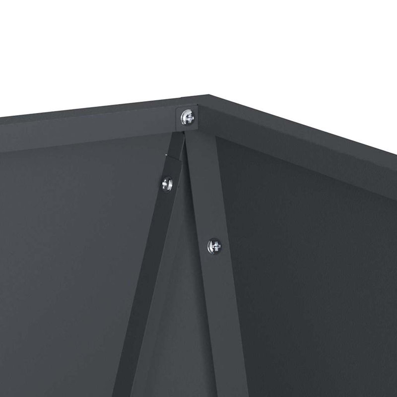 Planter Box, 75cm H x 40cm W x 40cm D, Anthracite