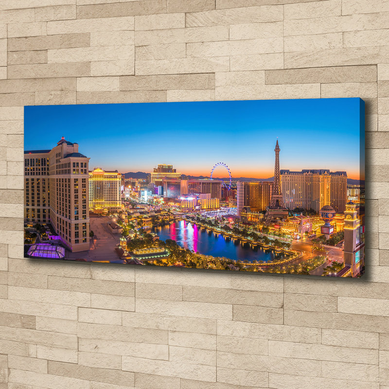 Las Vegas USA - No Frame Print on Canvas