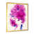 Impression dorée sur toile encadrée
