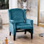 Airell 70cm Wide Velvet Wing Chair Recliner-1456737321