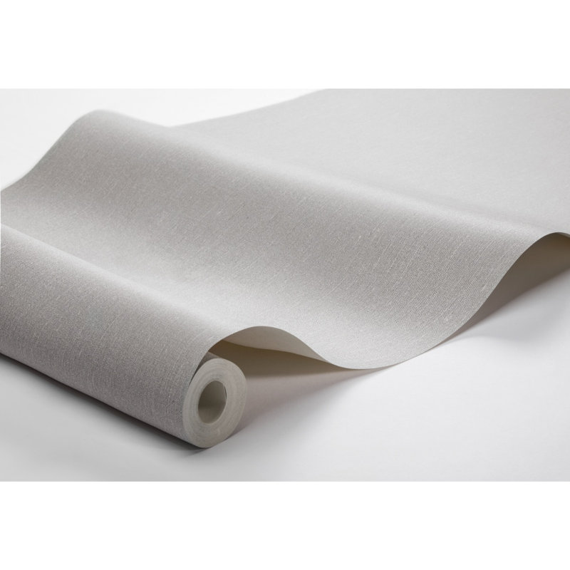 Boråstapeter Linen Wallpaper, Dove Gray