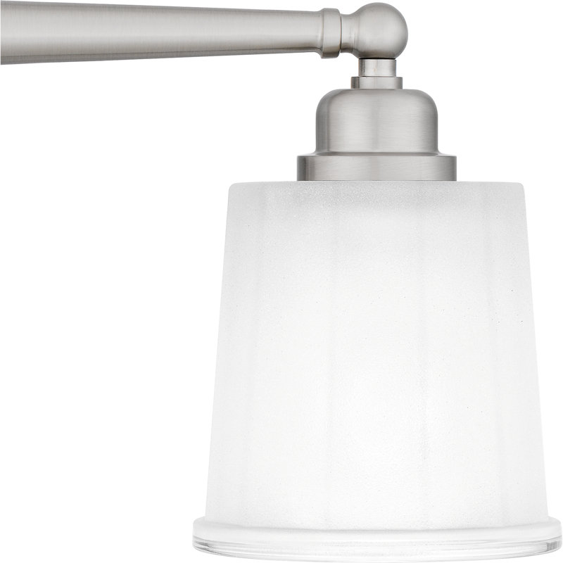 Benley 3 - Light Dimmable Vanity Light, Brushed Nickel