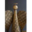 Ensemble de trois anges de Noël Kalalou - finition or antique