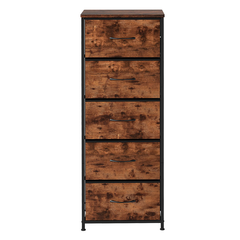 42 cm W Chest of 5 Drawers