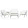 Jose Acacia 4 - Person Patio Conversation Sets with Cushions
