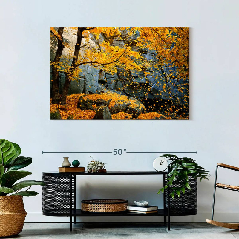 Harnek Falling Leaves, 30" H x 45" W