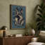 German Shepherd Study Japandi - Wrapped Canvas-239270638-239270636