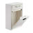 Wall-Mount Secure Drop Box Mailbox with Key and Combination Locking System-49016834-48940354