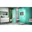 Cabine de douche rectangulaire pivotante sans cadre avec panneau fixe l 43 po x P 30,375 po x H 72 po Unidoor Plus-1667275344
