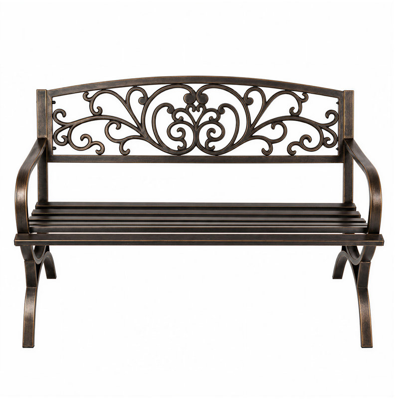 Outdoor Bench, 84cm H x 127cm W x 53cm D