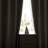 Leming Linen Like Polyester Blackout Room Darkening Grommet Curtain Pair-404080740-409431667