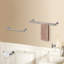 Ensemble de 4 porte-serviettes de salle de bain en acier inoxydable avec quincaillerie de fixation-113628031