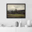 «Country Field Green Forest Cloudy Sky» sur papier-98298564-98298565