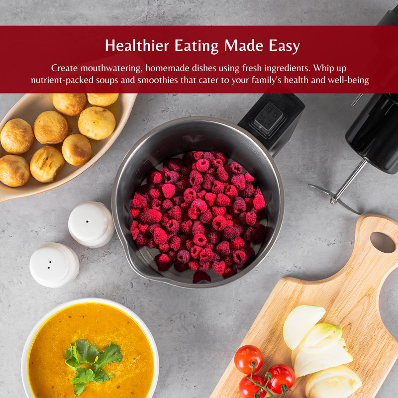 1.6L Soup & Smoothie Maker with Stainless Steel Jug plus Intelligent Control System