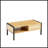 40.16" Rattan Coffee Table-1620339024