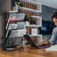 Classeur de bureau vertical à 4 niveaux, blanc-99413738