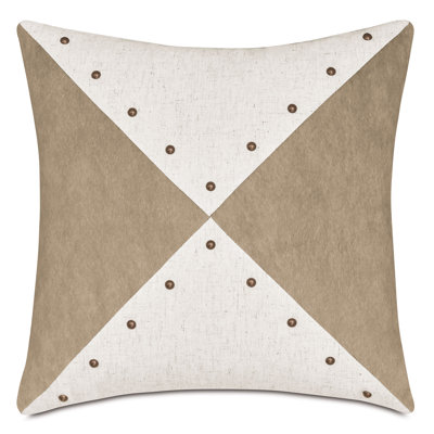 Levi Nailhead Decorative Pillow