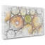Sliced Citrus Fruit Sketch - Wrapped Canvas-64085764