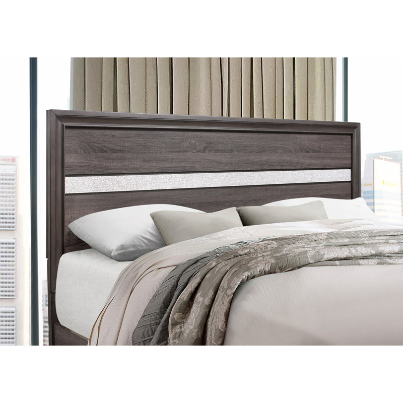 Ryder Sparkle Bed, A Luxurious And Functional Sleeping Solution Featuring Panel Headboard, Two Drawer Footboard And Crystal Accents For Enhanced Bedroom Appeal.