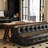 Walnut Rectangular Solid Wood desks-108224952