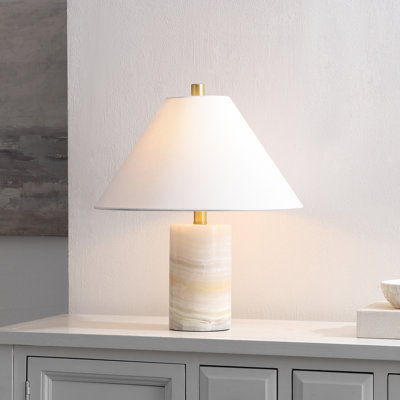 Naelle 19" Marble Table Lamp