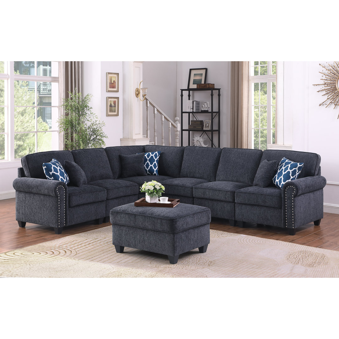 Bruan Piece Upholstered Sectional Lark Manor™ Body 