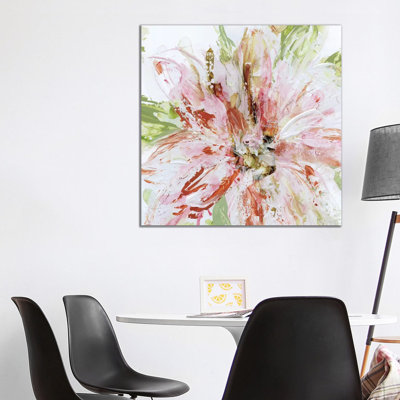 Floral Strokes II by Carol Robinson - Wrapped Canvas Painting
