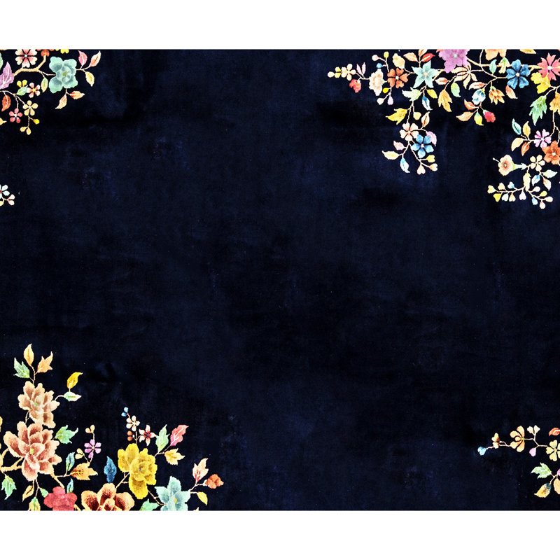Art Deco One-of-a-Kind 8'10" x 11'8" Area Rug