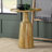 Natural Mango Wood Table With Stable Base - 20" Width X Deep Solid For Primary Living Room Height-780598463