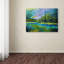 «Summer Valley» par Kucera, reproduction d'art sur toile tendue-22075383