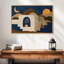 Boho, soleil, lune et montagnes II-781022406-781022407