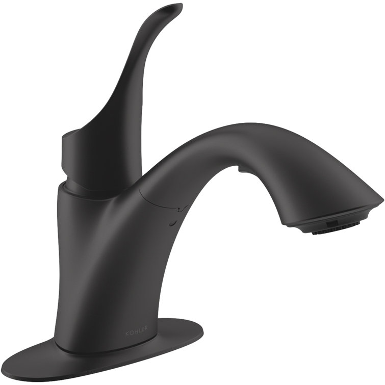 Simplice Pull-Out Laundry Faucet with Two-Function Sprayhead, Laundry Sink Faucet