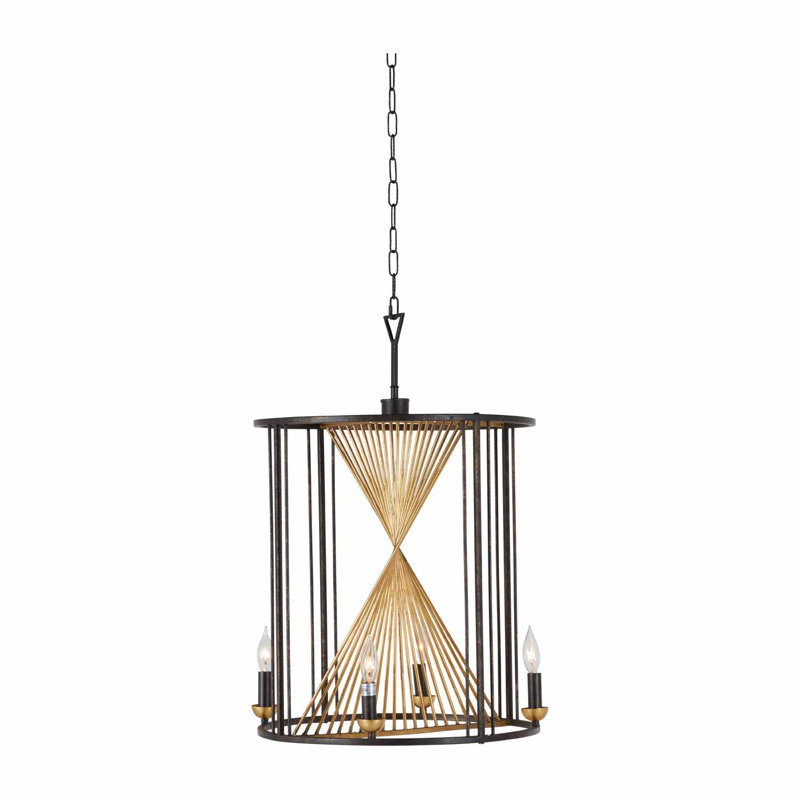 Elliot 4 - Light Drum Chandelier