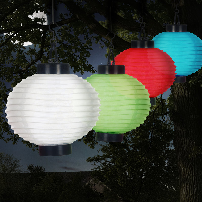 Nylon Paper Lantern, Red