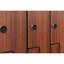 Casier de rangement en bois à 2 compartiments et porte à 6 compartiments avec serrure numérique-130219885