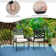 Alyah Square 4 - Person 37'' Long Dining Set With Cushions And Umbrella