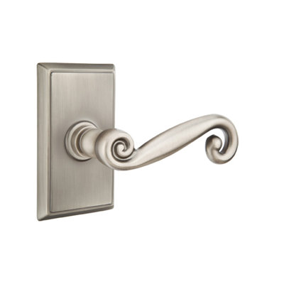 Poignée de porte Passage (Hall & Closet) avec rosette