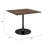 Wood and Steel Dining Table