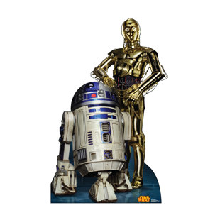 Star Wars Glass Set - R2D2 & C3P0 - Collectible Gift Set of 2 Cocktail  Glasses - 10 oz Capacity - Classic Design - Heavy Base