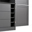Armoire de cuisine autoportante, prises de courant intégrées, étagère réglable et support à vin, salle à manger et salon de style contemporain-55700843
