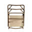 Chaise pliable avec 4 chaises - structure en aluminium, siège en toile pour pique-nique, cour arrière, patio, camping et pêche portative, plage