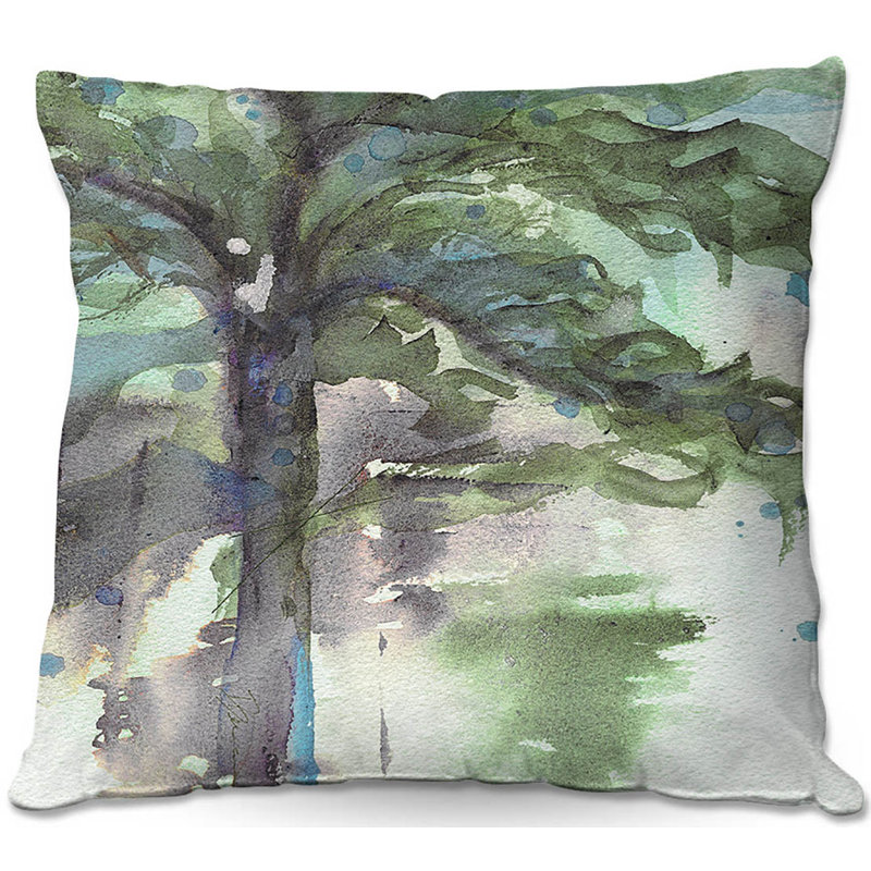 Reversible Throw Pillow, 18" x 18"
