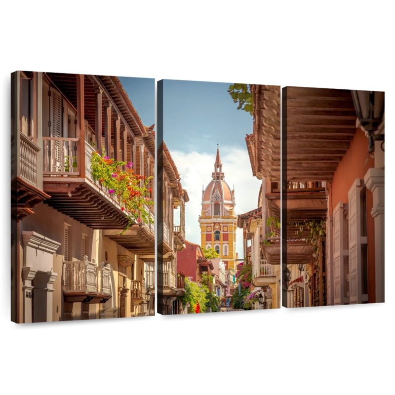 Rue Sebbie à Cartagena, H 24 po x l 38 po
