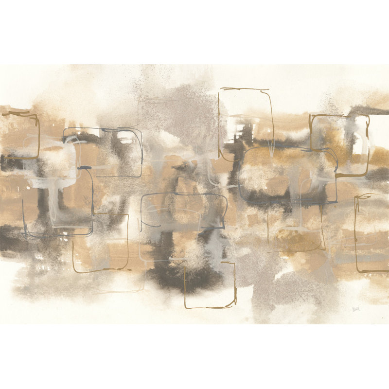 Platinum Neutrals II by Chris Paschke - Wrapped Canvas Art Prints, 30cm H x 46cm W x 3.8cm D